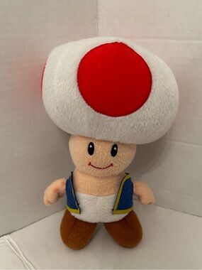 Super Mario Bros TOAD Plush Toy